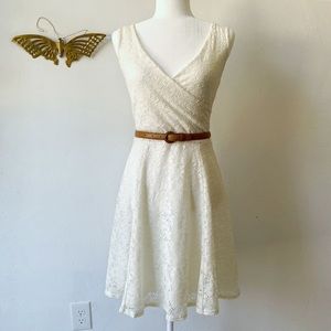 Cache Cache Lace A-Line Cocktail Dress